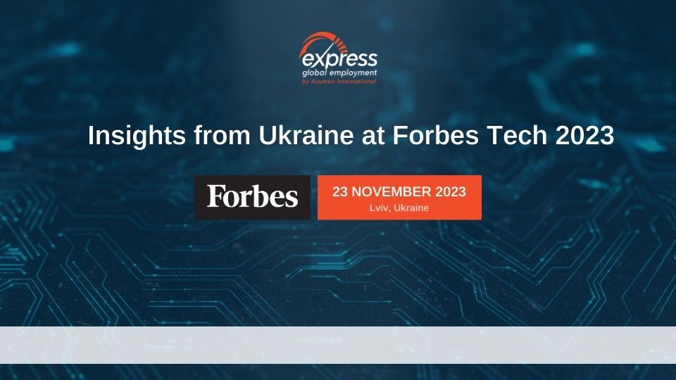 Insights from Ukraine at Forbes Tech 2023